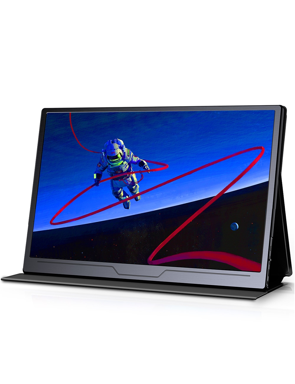 UPERFECT 4K ޴  15.6 &UHD IPS 3840x2160 HDR USB C ȭ Ư ġ ݼ , 100% sRGB 400 Nits 